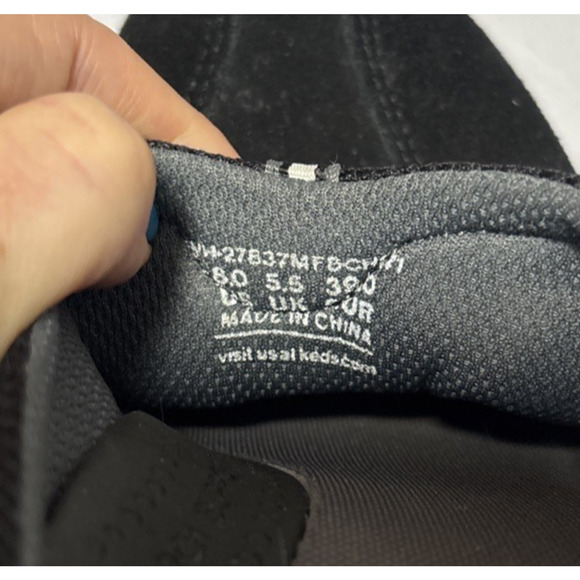 Keds Women's 8 Black Slip On Mule Shoes Clogs Arch Support Basic Staple Neutral - Picture 7 of 7